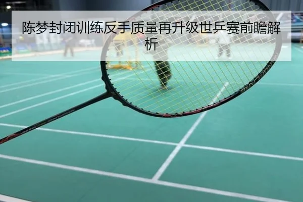 陈梦封闭训练反手质量再升级世乒赛前瞻解析